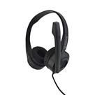 Headset USB HBS102 com Microfone para Escritório e Home Office Preto Fortrek