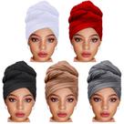 Headwraps ZRQ para mulheres, lenço de turbante de camisa elástica x5