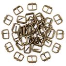 Hebillas de Rodillo de Metal Bronce para Cinturón Swpeet 60 piezas de 25 mm