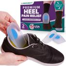 Heel Spur Cups BraceAbility de silicone de grau médico G-Large