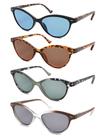 HEEYYOK Gafas de Lectura para Mujer 4 Pares +0.75