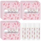 Heigble, 24 peças de protetores labiais de Natal Pink Nutcracker, conjunto de presentes de quebra-nozes a granel, doces de Natal, lembrancinhas de Natal para convidados, protetor labial, batom, tamanho de viagem, lembrancinhas de aniversário de inverno, decorações