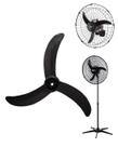 Hélice 3 pás p/ ventilador parede/coluna 50cm tron