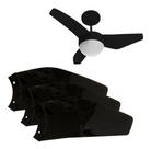 Hélice 3 Pás Para Ventilador De Teto Aliseu Inspire Nano