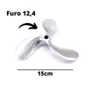 Hélice 3 Pas - Rabeta Branco Ou Buffalo 5.5 6.5 E 7hp