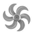 Hélice 6 Pás De Plástico Para Ventilador Mondial 30cm Nv-32