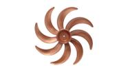 Hélice 8 Pás Para Ventilador Dômina 60cm Cor:Bronze