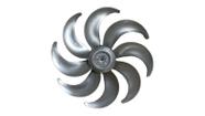Hélice 8 Pás Ventilador Mondial 40cm Super Turbo Vtx 40cm