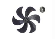 Hélice compatível p/ Ventilador Mondial Nv-45 Nv-75 Nv-06 Vt40 Vt41 Vt42 Vt43 Nvt42 Nv41 Nv61 V71 40cm Preta c/ Calota