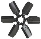 Hélice de Ventilador Derale 17118 46 cm Acero Embreagem 18" Preta