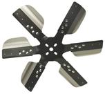 Hélice de Ventilador Derale Série 1000 17" Aço Inoxidável Preto