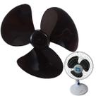 Hélice De Ventilador Ultra De 30cm E 3 Pás Preto Vento Forte