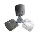 Hélice Metálica Condensadora Trane 3 Pás 22" Eixo 1/2" FAN06334