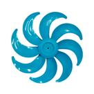 Hélice Original Mondial Maxi Power 8 Pás 40cm Azul Petróleo