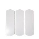 Helice Pá Ventilador Teto Madeira Branca Kit 3un S/furos