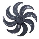 Hélice para Ventilador Mallory 40cm 8 Pás Cinza