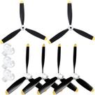 Hélice plana RC Outus 3 Blade 400 mm para F4U 761-8 761-9 Hélice plana RC Outus 3 Blade 400 mm para F4U 761-8 761-9