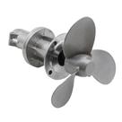 Helice Rabeta Motor Popa Para Roçadeira Tubo 26mm Eixo 9 Estrias