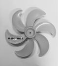 Hélice Ventilador 30cm Britânia - 6 pás cinza Original