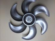 Hélice Ventilador Arno 40 cm - 6 Pás Prata Turbo Silêncio TS40 / SF40 / VF40 / Silence Force