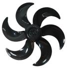 Helice Ventilador Mondial 40cm 6 Pas Preta Nv45 / Nv75 /vt41