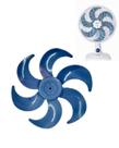 Hélice Ventilador Mondial Premium 30cm 6 Pás Cor:Azul
