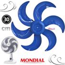 Hélice Ventilador Mondial / Ultra 30cm 6 Pás Azul Original