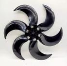 Hélice Ventilador Ventisol Turbo 6 / Steel 6 Pás 50cm Preta
