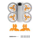 Hélices FSIDIWT Laranja para DJI Neo - 4 Unidades Hélices FSIDIWT Laranja para DJI Neo - 4 Unidades