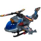 Helicóptero Brinquedo Infantil Exército Militar Luz Som Anda