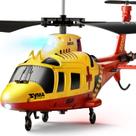 Helicóptero de controle remoto SYMA S53H com design de simulação de resgate
