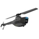 Helicóptero RC Aetheria C128 Black Hornet com câmera 1080P 2.4G