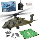 Helicóptero RC FunXylophy K170 2.4G 4CH sem flybar Helicóptero RC FunXylophy K170 2.4G 4CH sem flybar