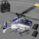 Helicóptero RC Ssccgym EC135, avião, giroscópio de 6 eixos para adultos