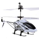 Helicóptero RC SYMA S107G de 3 canais com giroscópio branco e prata