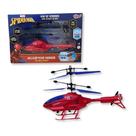 Helicoptero voador com sensor homem aranha - toyng
