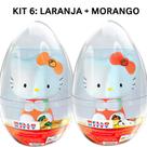 Hello Kitty Agarradinho no Ovo - kit com 2 - Aromas - Líder Brinquedos -