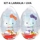 Hello Kitty Agarradinho no Ovo - kit com 2 - Aromas - Líder Brinquedos -