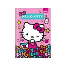 Hello Kitty Caderno Pequeno Capa Dura Brochura 80 fls Spiral