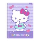 Hello Kitty Caderno Universitário Capa Dura 80 fls Spiral