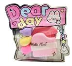 Hello mini dear day kit de esponjas de maquiagem rosa