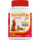 Hemolitan Pet com 30 Comprimidos Vetnil - 30 g