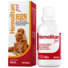 Hemolitan Suplemento Vitamínico Pet P/ Todos Animais 60 Ml