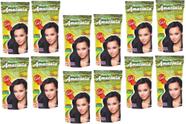 Hene Em Gel Amazonia 10x180gr Divina Dama Preto Medio (Preto Natural) Pouch Amazonia kit incolor