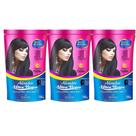Henê Ultra Negro Alisador Divina Dama 180g Preto Azulado Pouch Kit 03 Unidades