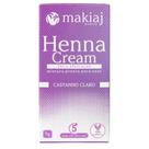 Henna Cream Para Sobrancelhas Castanho Claro - Makiaj