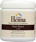 Henna Dark Brown Rainbow Research - Cor e Condicionador para Cabelo