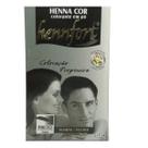 Henna HennFort Colorante em Pó 65g Natural Cor:PRETO (PROGRESSIVA)