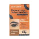 Henna Para Sobrancelha Della E Delle 1,5g Castanho Claro