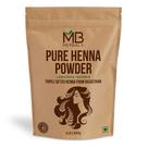 Henna Powder MB Herbals, pacote Bulk Saver de 1 kg, cor natural